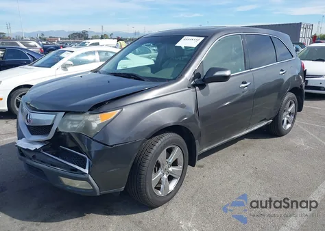 2011 Acura Mdx Technology Package z USA, uszkodzony, nr VIN 2HNYD2H62BH510340